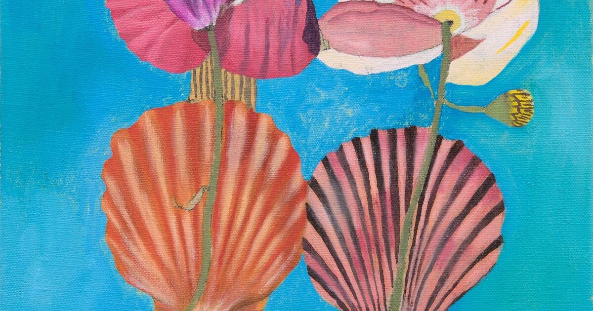 Flowers, Shells, Hammer, Nails, 2021