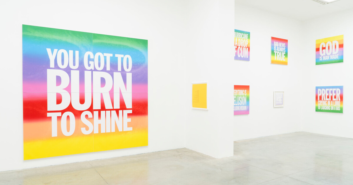 John Giorno - The Performative Word - Almine Rech